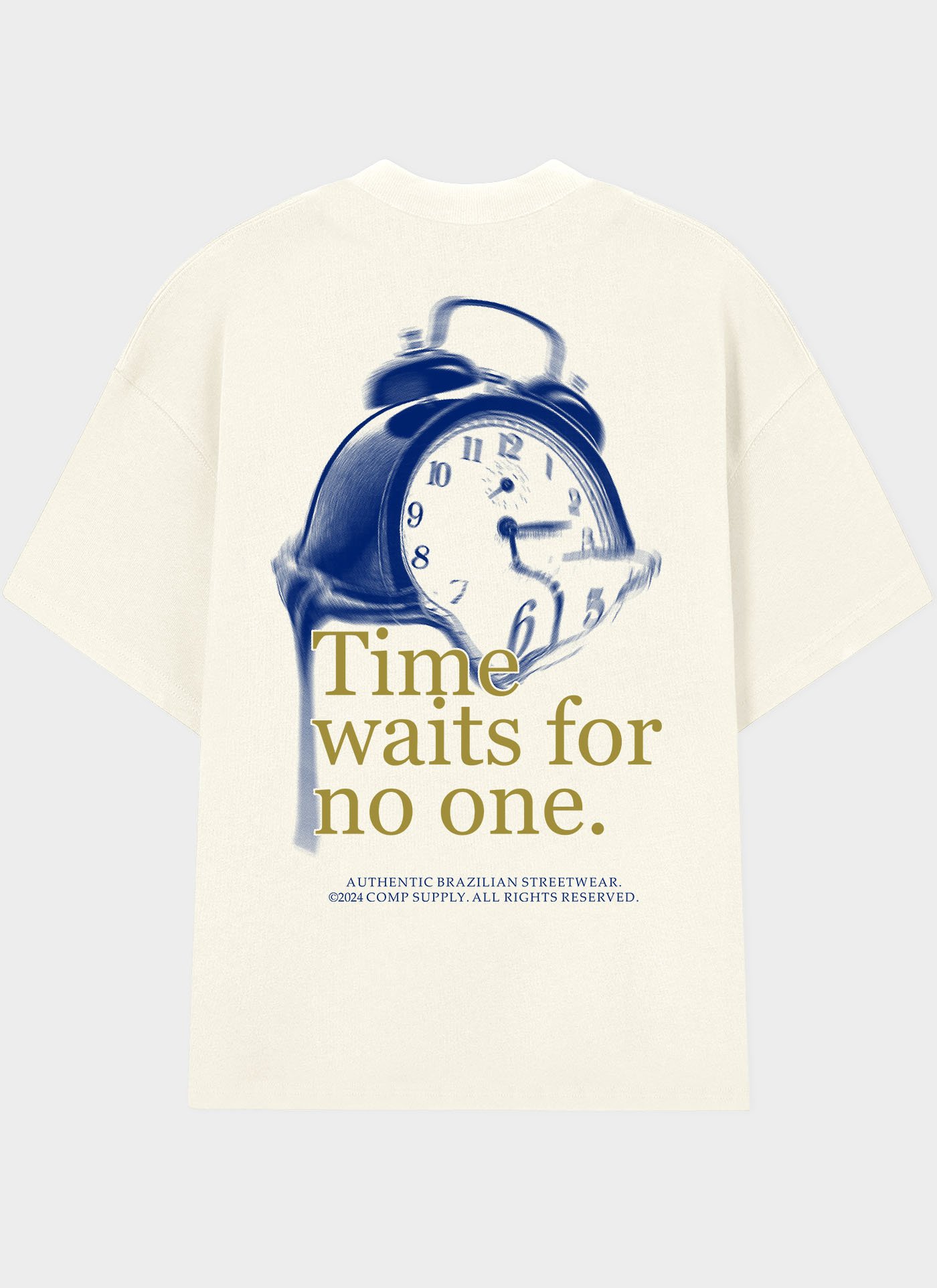 CAMISETA OVERSIZED - CLOCK
