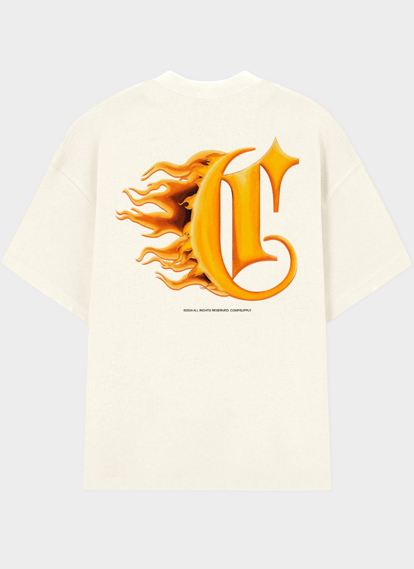 CAMISETA OVERSIZED - COMP FLAME