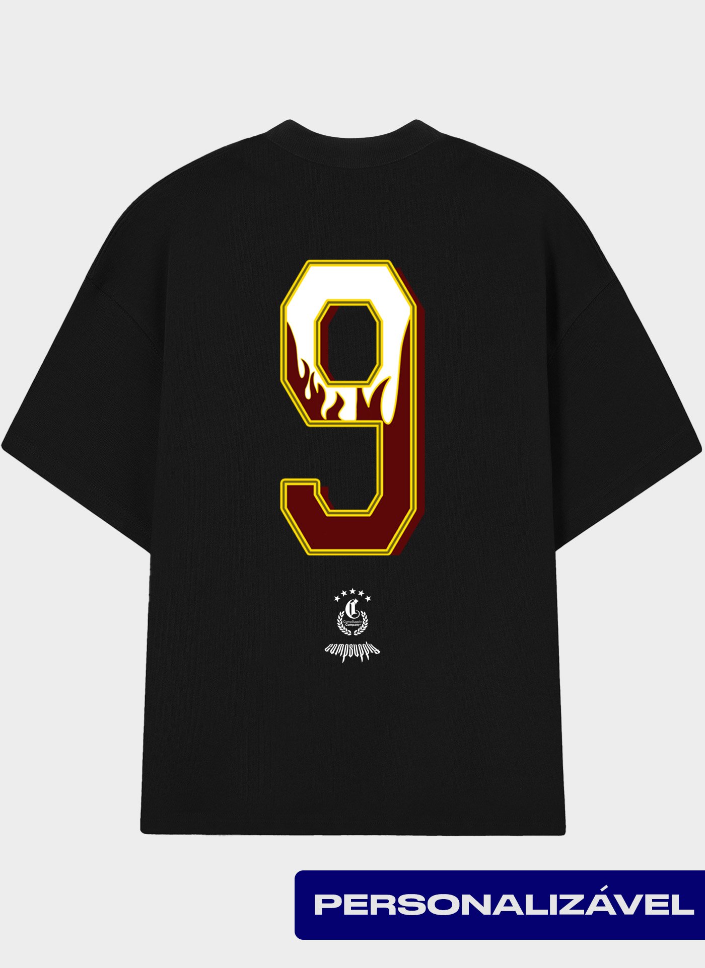 CAMISETA COMP CLUB - PRETO