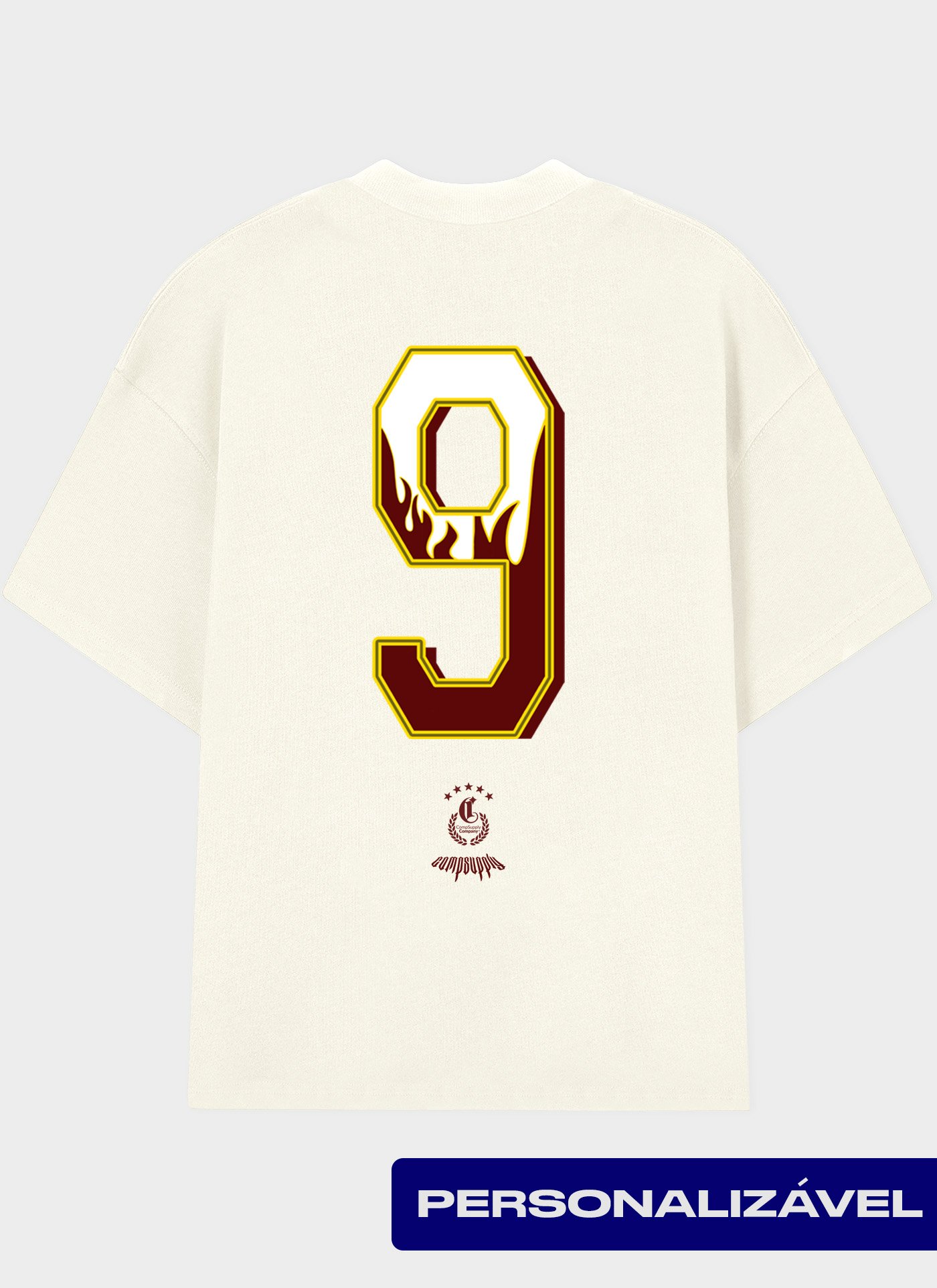 CAMISETA COMP CLUB - OFF WHITE 9
