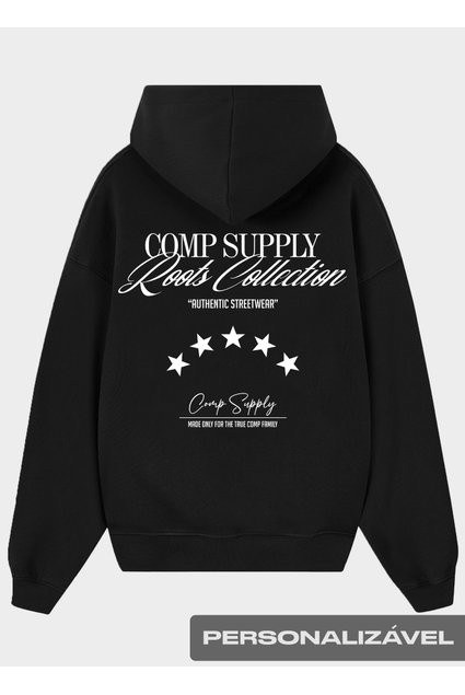 Casaco Moletom Oversized Collection