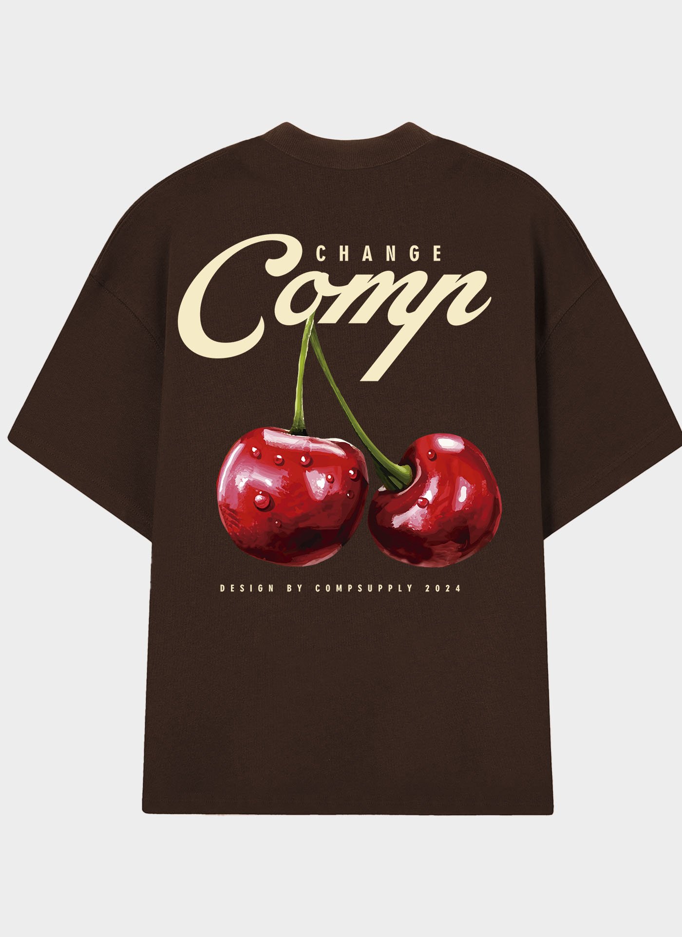 CAMISETA OVERSIZED - CHERRY