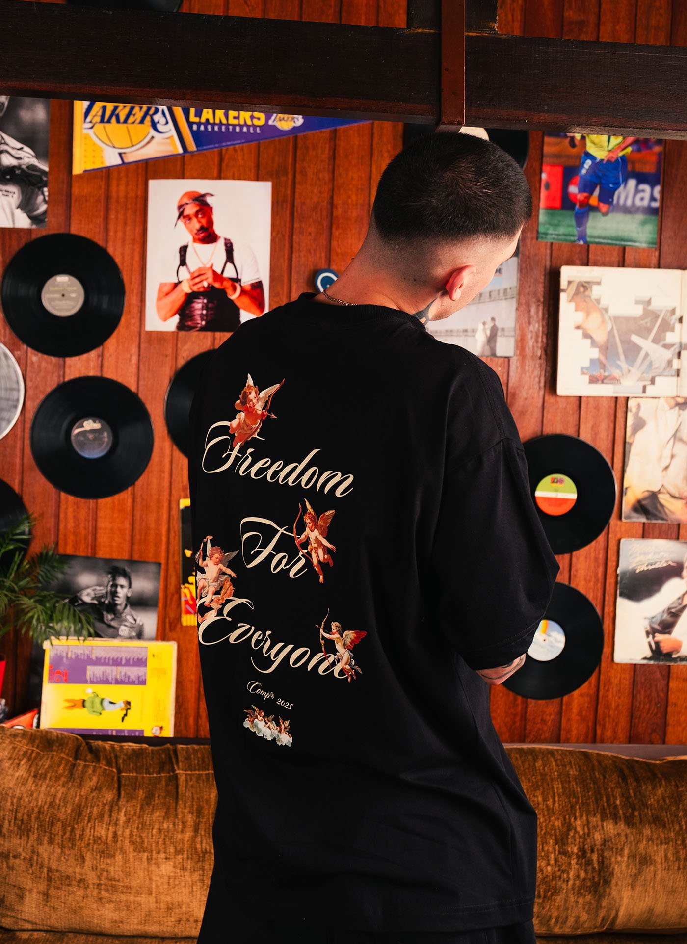CAMISETA OVERSIZED | MASCULINA | STREETWEAR PREMIUM | ANGELS