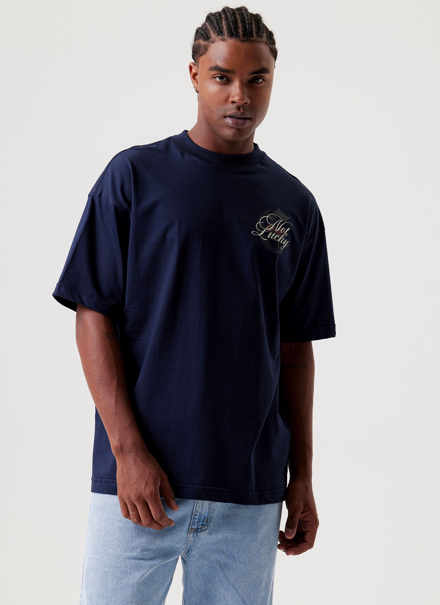 CAMISETA OVERSIZED - NOT LUCKY