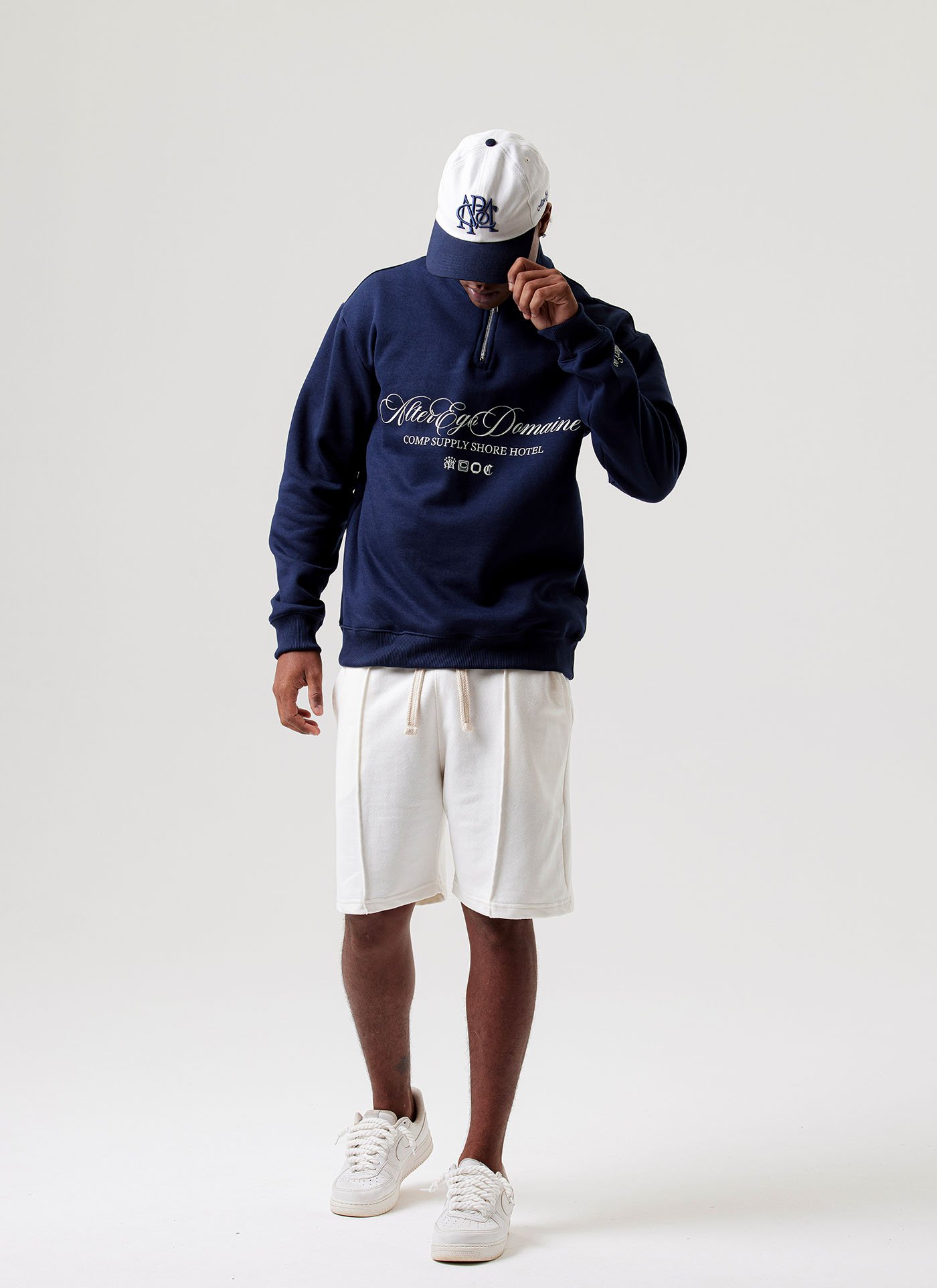 jun_moa CONJUNTO - ZIP UP E BERMUDA MOLETOM