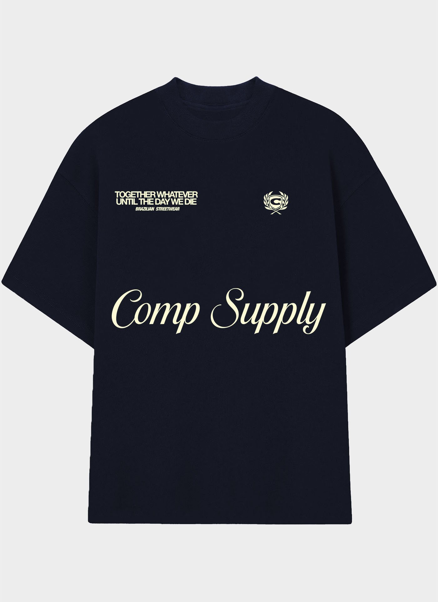 TUCKGATHER CAMIOP 定価57,200円　黒38 1点のみ CAMISETA OVERSIZED - TOGETHER Preto