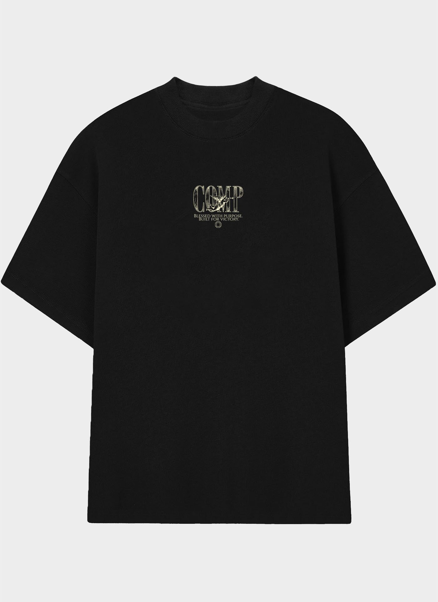 CAMISETA OVERSIZED - TRUMPET Preto