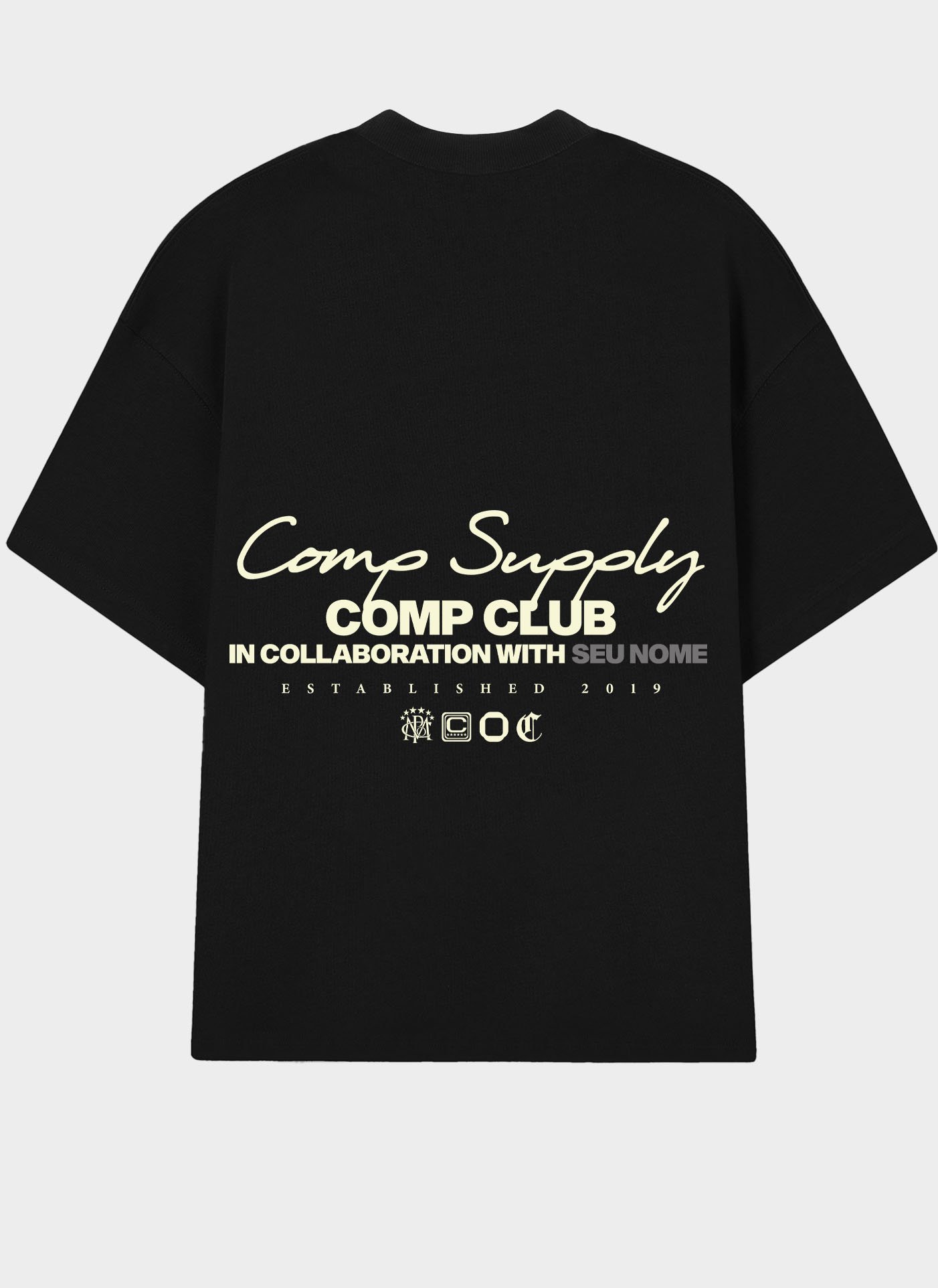 CAMISETA OVERSIZED - COLLAB OFF WHITE