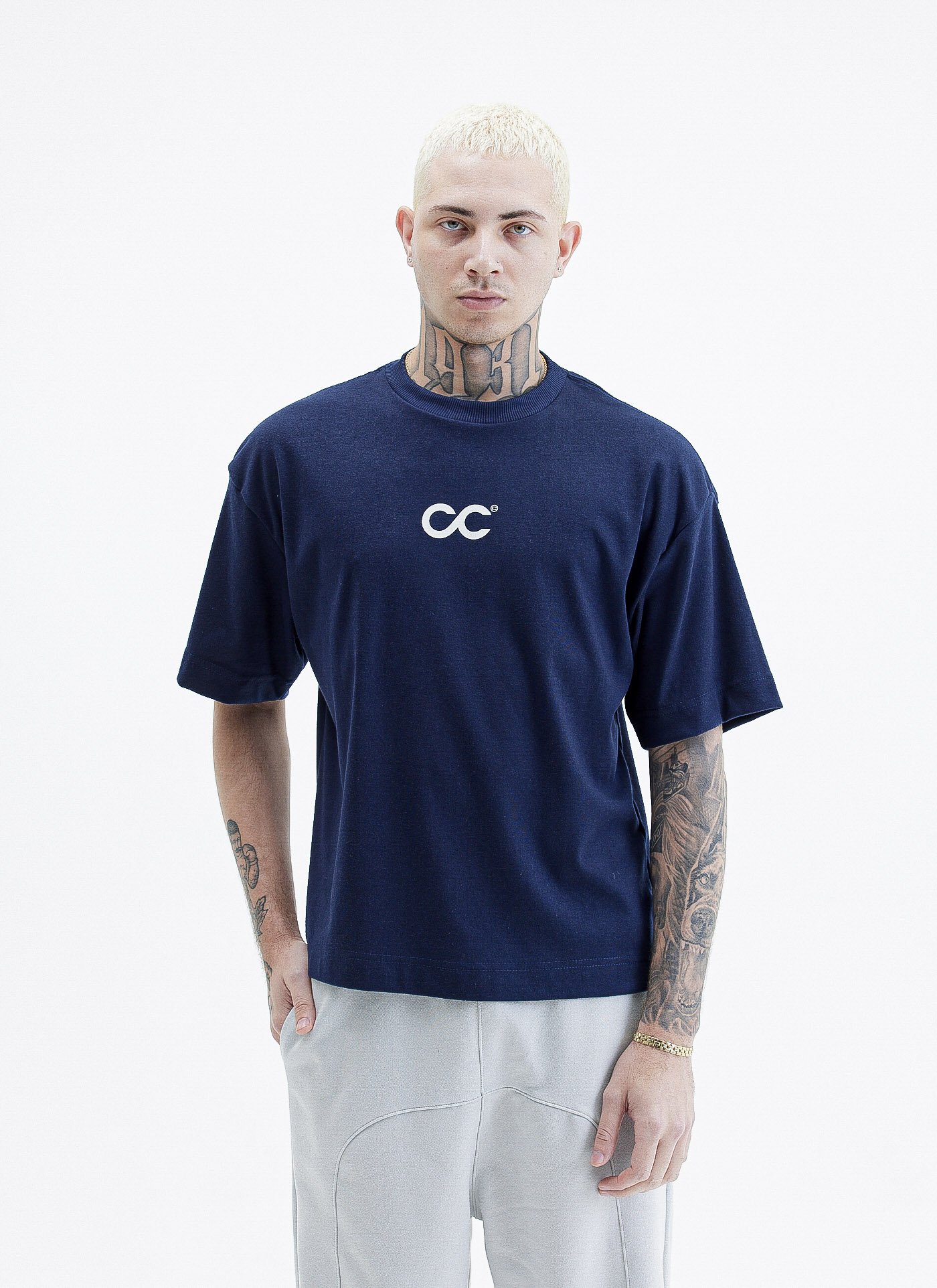 CAMISETA BOXY - SURVIVAL - OFF WHITE
